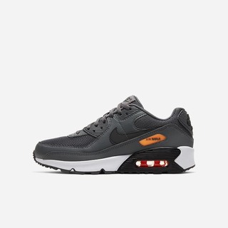 Pantofi Casual Nike Air Max 90 Fete Gri Portocalii Albi Negrii | FUZD-84350